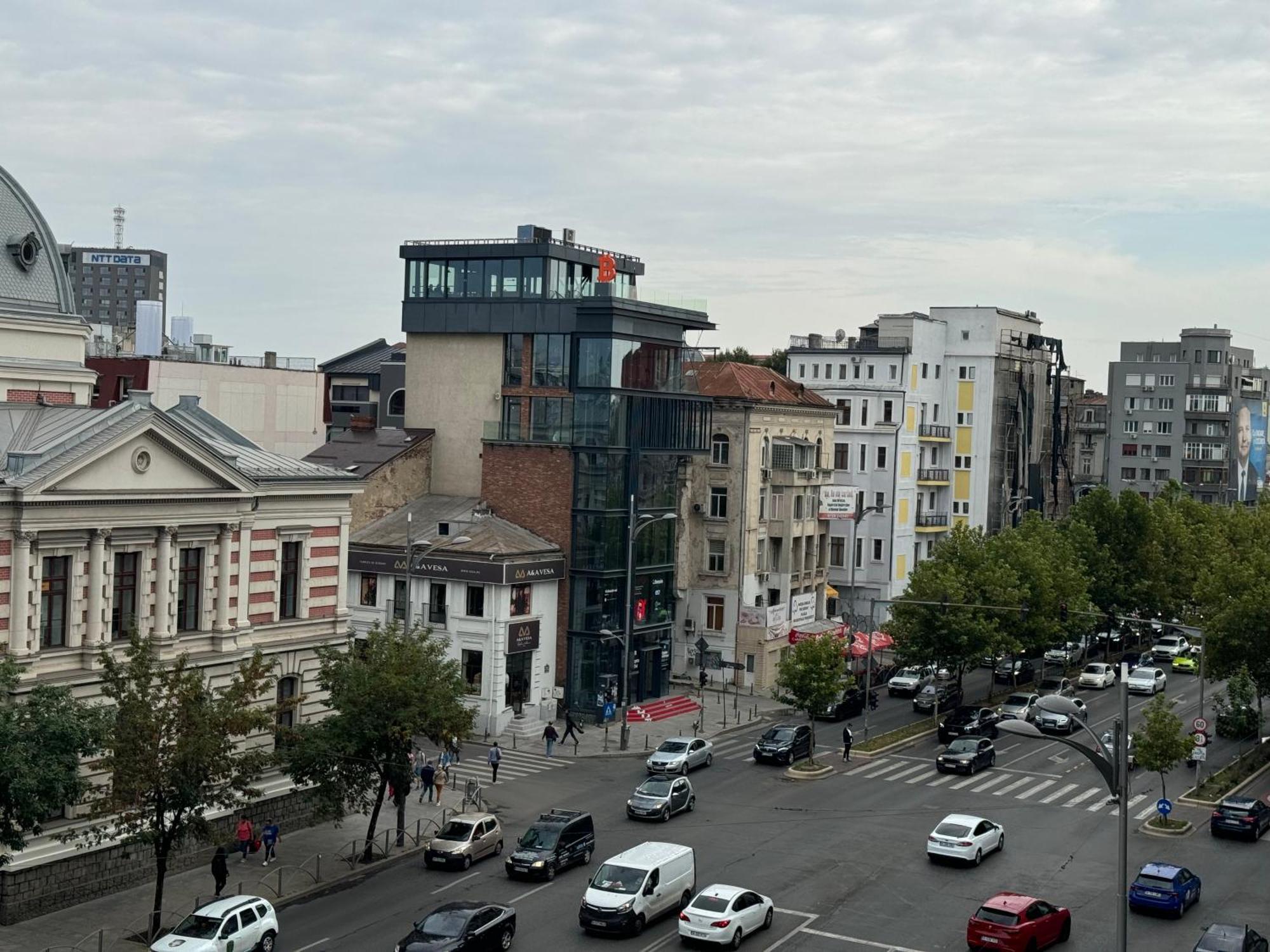 Airy & Beautiful Downtown Apartment Bucarest Exterior foto